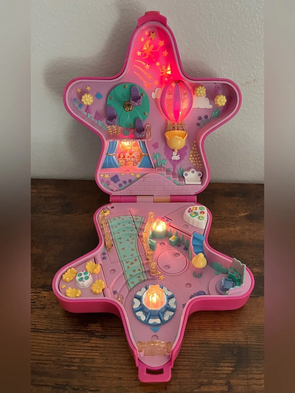 Vintage Polly Pocket Compact Lot of 4 - 1989-93 Fairy Light Wonderland & More!